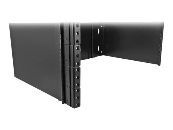 Delock - Rack skåp - väggmontering - svart - 4U - 19"