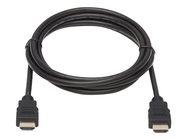 Eaton Tripp Lite Series High-Speed HDMI to HDMI Cable, Digital Video with Audio, UHD 4K, Black, 6 ft. (1.83 m) - HDMI-kabel - HDMI hann til HDMI ha...