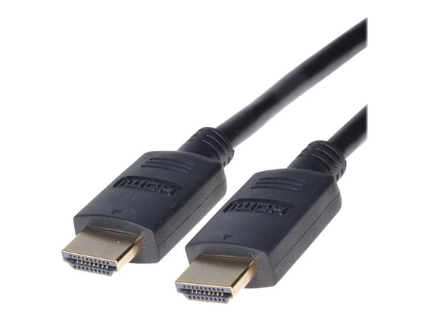 PremiumCord - HDMI-kabel med Ethernet - HDMI hann til HDMI hann - 15 m - trippel beskyttelse - svart - 4K-støtte