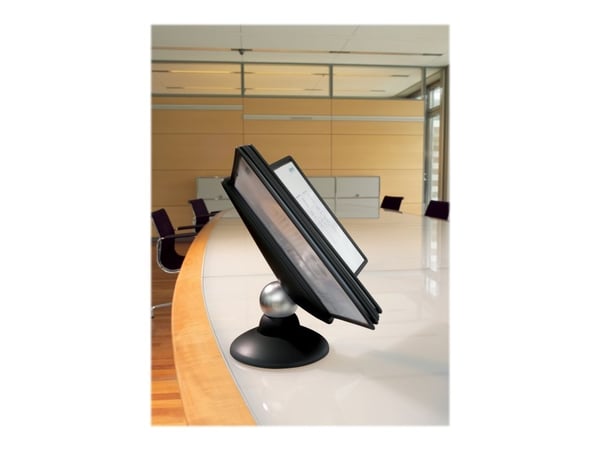 DURABLE SHERPA motion - Displaypanelsystem - stasjonær - 10 rom - for A4 - svart