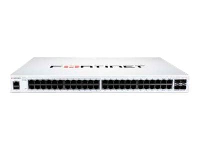 Fortinet FortiSwitch 148F-POE - Switch - Styrt - 24 x 10/100/1000 + 24 x 10/100/1000 (PoE+) + 4 x 10 Gigabit SFP+ - luftflyt fra side til bakside -... Fortinet FortiSwitch 148F-POE - Switch - Styrt - 24 x 10/100/1000 + 24 x 10/100/1000 (PoE+) + 4 x 10 Gigabit SFP+ - luftflyt fra side til bakside -...