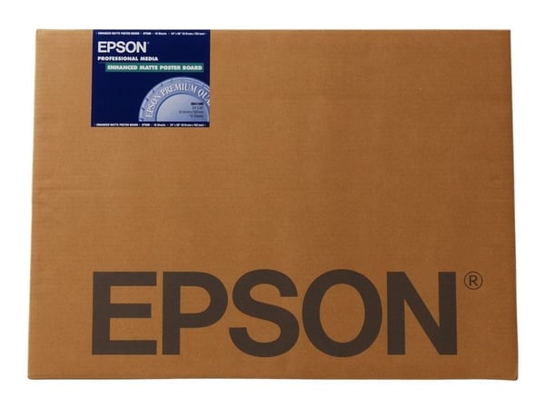 Epson Enhanced - Matt - A3 plus (329 x 423 mm) - 1122 g/m² - 20 ark plakattavle - for SureColor P5000, P800, SC-P10000, P20000, P5000, P700, P7500,...