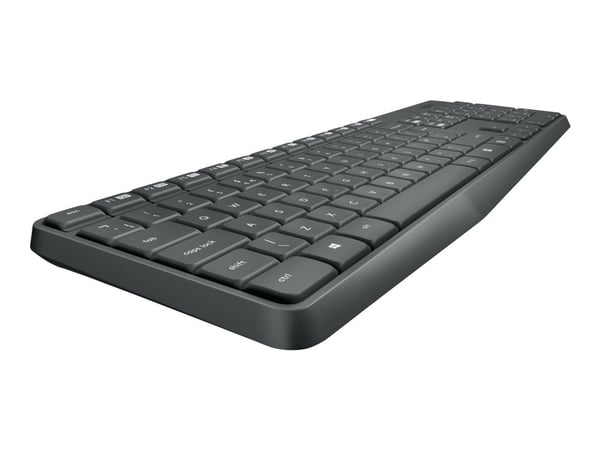 Logitech MK235 - Sats med tangentbord och mus - trådlös - 2.4 GHz - italiensk
