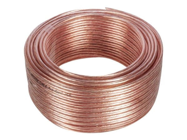 Maclean MCTV-512 - Bulkhögtalarkabel - 1.5 mm² - 100 m - transparent