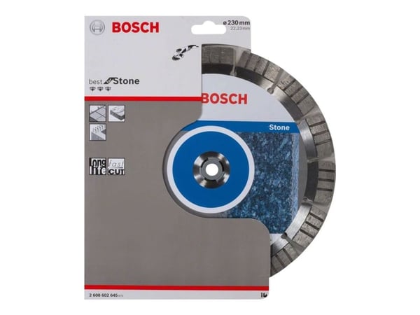 Bosch Best for Stone - Diamantskjæreplate - for stein - 230 mm