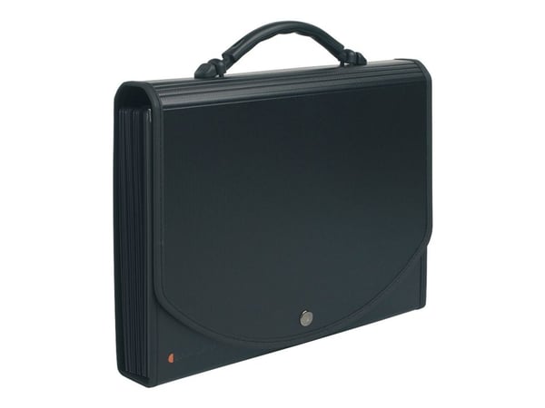 Harmonikamappe Exactive® A4 sort