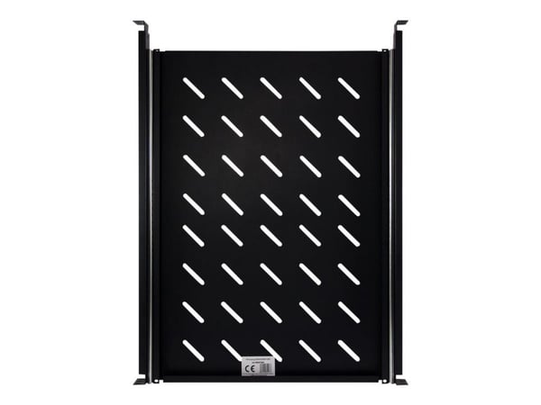 Inter-Tech SWAS-650/1000 - Rackgulvpanel - svart, RAL 9005 - 1U - 19"