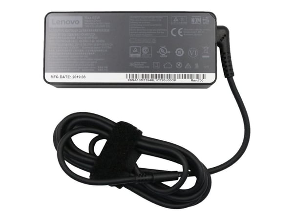 Lenovo 65W Standard AC Adapter (USB Type-C) - Verkkolaitesovitin - AC 100-240 V - 65 Watt - FRU - ThinkPad L15 Gen 3; T14 Gen 3; T14s Gen 3; X13 Ge...