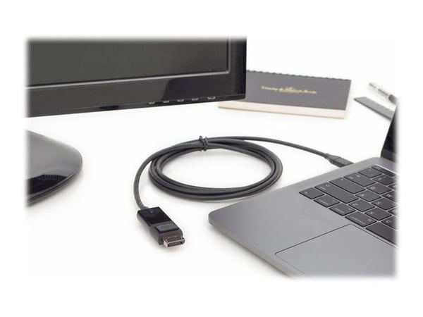Assmann Electronic ASSMANN USB Type-C Gen 2-adapter C til DP via DP