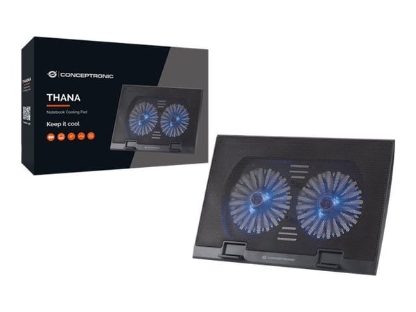 Conceptronic Thana - Notebookkjølepute - 17"