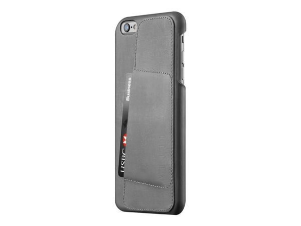 Mujjo -SL-084-GY, Lompakkokotelo, Apple, iPhone 6(6s) Plus, 14 cm (5.5"), Harmaa