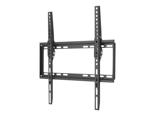 Maclean MC-774 - Brakett - Ultra-Slim - for flatpanel - metall - svart - skjermstørrelse: 32"-55" - veggmonterbar