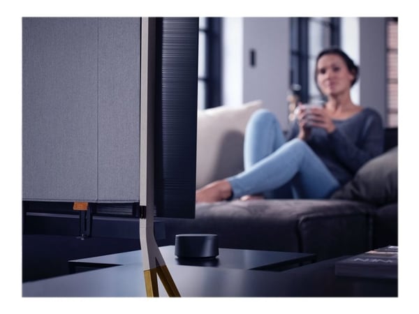 One For All Falcon Universal WM 7482 - Jalusta - LCD-TV:lle/äänibaarille - hopeanharmaa, tammi - näytön koko: 32"-70" - lattiatelineet