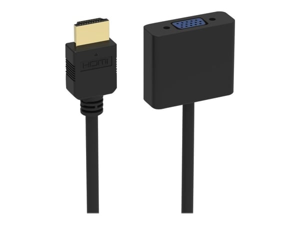 PORT - Video adapter - HDMI hann til HD-15 (VGA) hunn - 20 cm