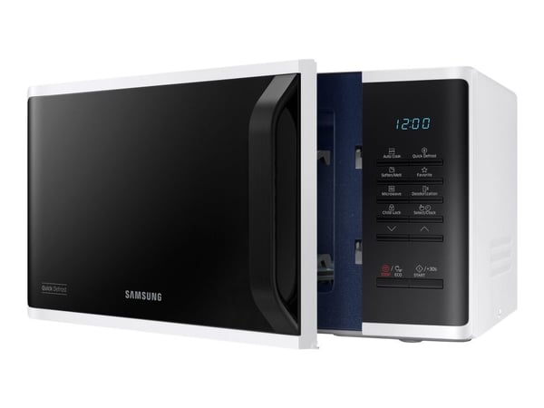 Samsung MS23K3513AW - Mikrobølgeovn - 23 liter - 800 W - hvit
