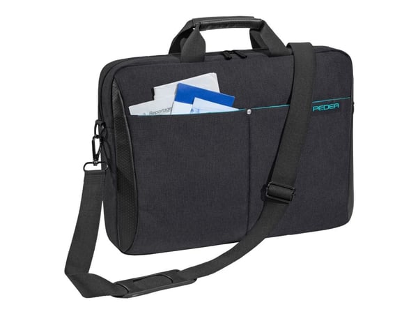 PEDEA Lifestyle - Kantolaukku kannettavalle - 17,3" - musta