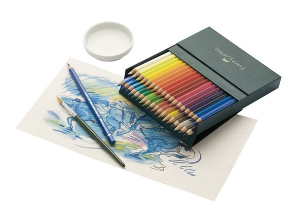 Faber-Castell Albrecht Durer Watercolor Pencils Gift Box of 36 colors, brush (36 stk.)