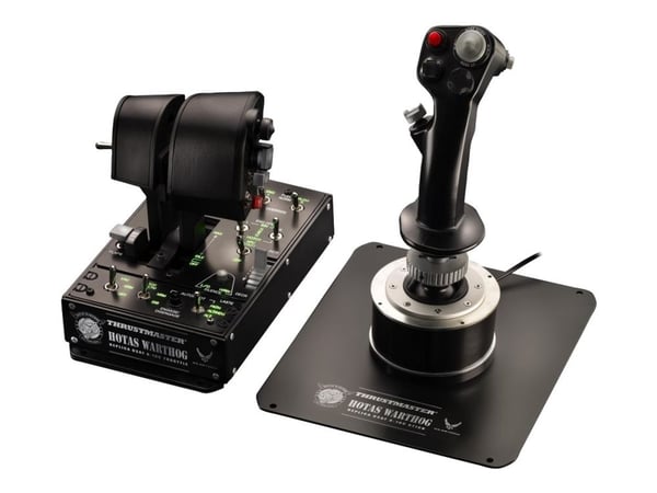 Thrustmaster HOTAS Warthog - Joystick og gasspedal - kablet - for PC