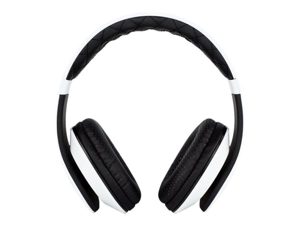 FANTEC SHP-3 - Hodesett - on-ear - kablet - lydisolerende - svart, hvit
