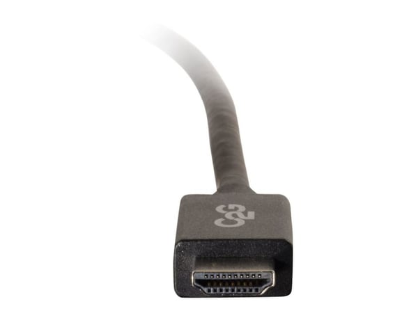 C2G 10ft DisplayPort to HDMI Cable - DP to HDMI Adapter Cable - M/M - DisplayPort-kabel - DisplayPort (hann) til HDMI (hann) - 3.048 m - svart