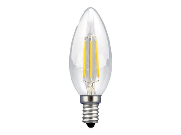 Leduro FILAMENT - LED-filamentlyspære - E27 - 4 W (ekvivalent 40 W) - 2700 K