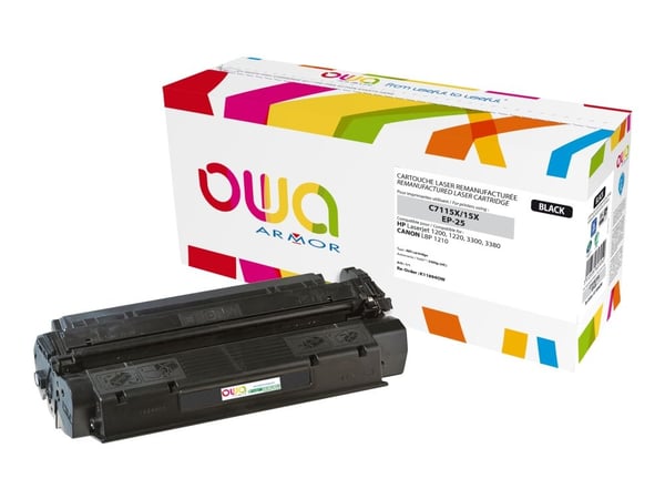 OWA - Sort - kompatibel - tonerpatron - for HP LaserJet 1000, 1005, 1200, 1220, 3300, 3310, 3320, 3330, 3380
