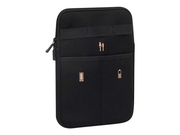 Riva Case Antishock 5617 Travel Organizer - Eske for nettbrett - neopren - mørkesvart - 10.1"