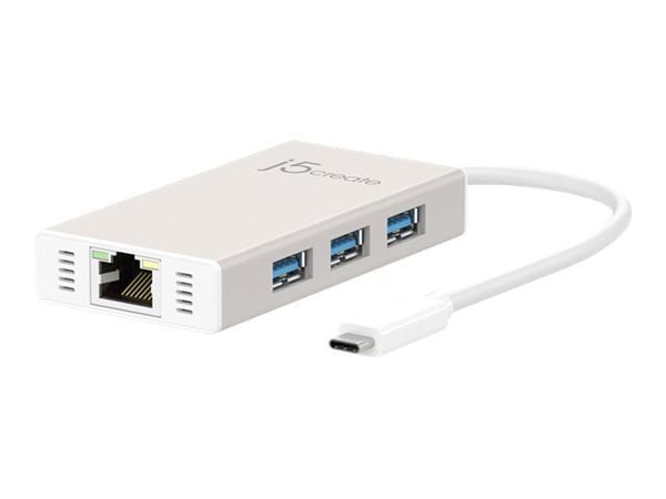 USB-C MULTI-ADAPTER GIGABIT    PERP ETHERNET / USB 3.1 HUB