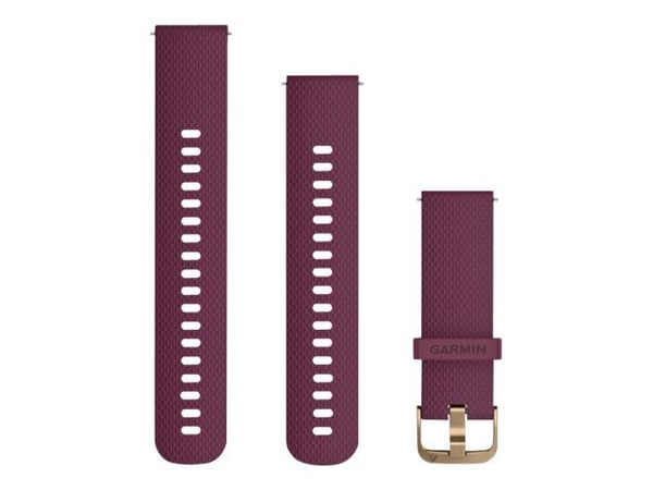 Garmin 010-12691-05, Yhtye, Garmin Forerunner 645, Forerunner 645 Music, vívoactive 3, vívoactive 3 Music, vívoactive 3..., Silikoni, Kulta, 20 mm