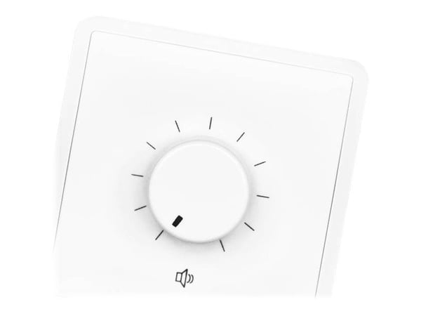 Audac VC3102 - Volumkontroll for høyttaler - hvit