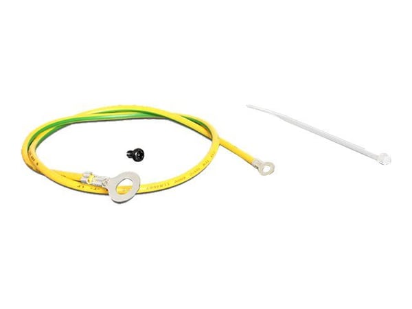 Delock Keystone Patch Panel - Patch-panel - svart - 1U - 10" - 12 portar