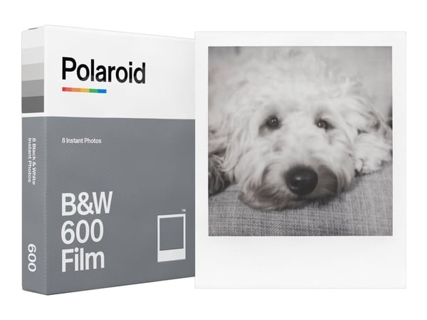 Polaroid - Svart/hvit hurtigvirkende film - 600 - ASA 640 - 8 eksponeringer