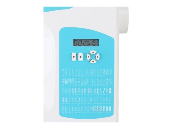Singer C5205TQ - Symaskin - 80 sting - 6 enkeltskrittsknappehull - LCD display - turkis