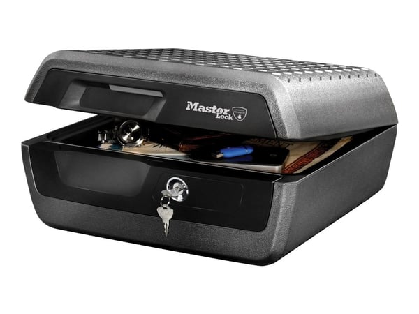Master Lock LCFW30100 - Lagerboks - for A4 (210 x 297 mm) - 10.2 liter - svart, trekullgrå
