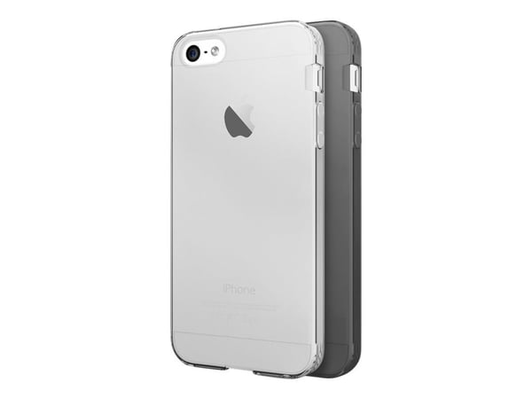 ITSKINS NANO // DUO Zero Gel 2 in 1 - Baksidedeksel for mobiltelefon - termoplast-polyuretan (TPU), Impacthane - svart, gjennomsiktig (en pakke 2) ...
