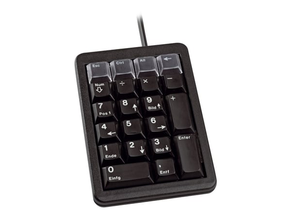 CHERRY Keypad G84-4700 - Tastegruppe - USB - Fransk - svart