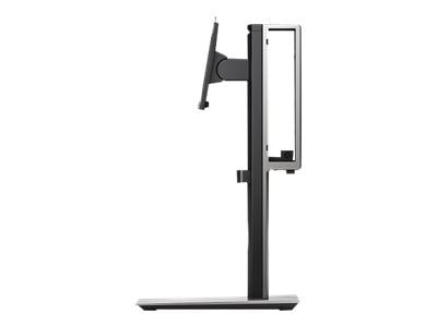 Dell Micro Form Factor All-in-One Stand MFS18 - Stativ - for monitor / mini-PC - skjermstørrelse: 19"-27" - monteringsgrensesnitt: 100 x 100 mm - s...