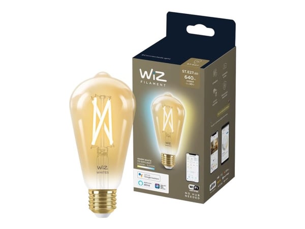 Wi-Fi BLE 50W ST64 E27 920-50 Amb 1PF/6