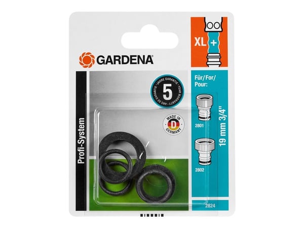 Gardena 02824-20 - Pakning - Sæt - O-Ring - Fladtætning - 19mm
