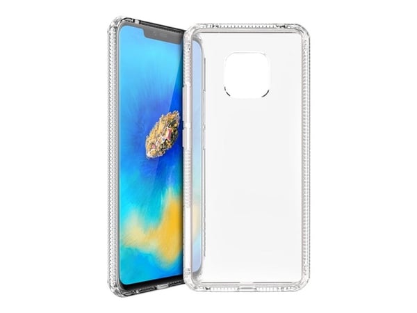ITSKINS HYBRID // FROST MKII - Baksidedeksel for mobiltelefon - polykarbonat - gjennomsiktig - for Huawei Mate 20 Pro
