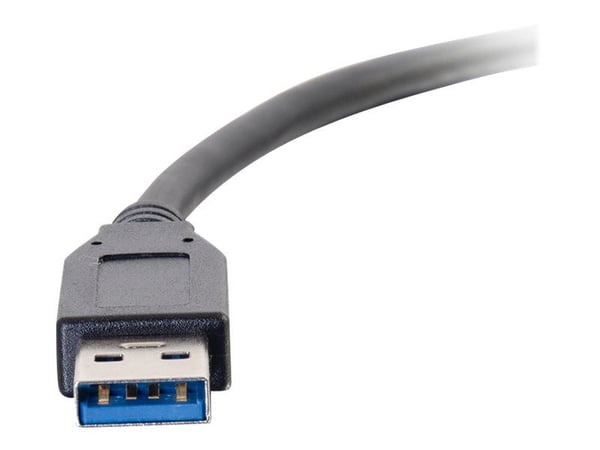 C2G 10ft USB C to USB A Cable - USB 3.2 - 5Gbps -M/M - USB-kabel - USB-type A (hann) til USB-C (hann) - USB 3.1 - 30 V - 3 A - 3.05 m - svart