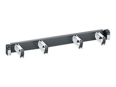 LexCom VDIG188141 Patchcord Guiding Panel - Kabelhållare för rack - ljusgrå, mörkgrå, RAL 7035, RAL 7016 - 1U - 19"