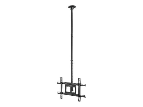 Maclean MC-803 - Brakett - for LCD-TV - metall - svart - skjermstørrelse: 23"-100" - takmonterbar