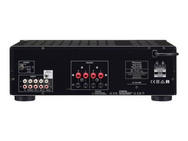 Pioneer SX-10AE - Mottaker - svart
