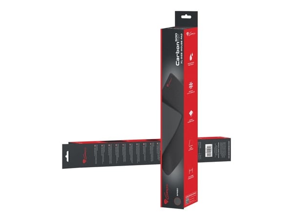Natec Genesis CARBON 500 XL LOGO - Musematte - svart