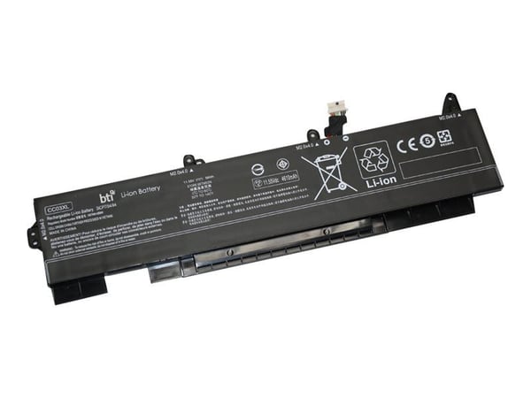 BTI - Akut ja paristot tietokoneeseen (saatavana: HP L77991-005) - Litiumion - 3-soluinen - 56 Wh - HP EliteBook 850 G7, 855 G7 -malliin