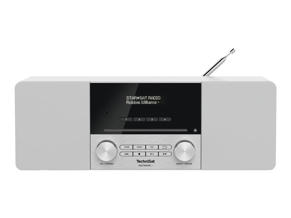 TechniSat 3 - Lydsystem - 2 x 10 watt - hvit