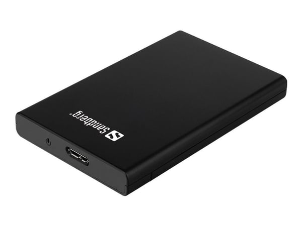 Sandberg USB 3.0 til SATA Box 2.5" - Lagringspakke - 2.5" - 1 kanal - SATA - USB 3.0