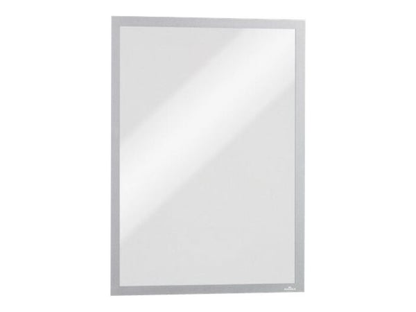 DURABLE DURAFRAME MAGNETIC - Dokumentholder - for A3 - magnetisk - metallic sølv (en pakke 5)