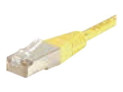 Exertis - Koblingskabel - RJ-45 (hann) til RJ-45 (hann) - 3 m - foliebelagt uskjermet tvinnet kabelpar (F/UTP) - CAT 6 - formstøpt - gul